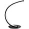 Possini Euro Avante Curved Arc 15.25" High LED Accent Table Lamp
