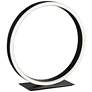 3_Possini Euro Avante Looped Ring 10" High Modern LED Accent Table Lamp