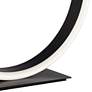 5_Possini Euro Avante Looped Ring 10" High Modern LED Accent Table Lamp more views