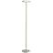 Possini Euro Aventura 71 1/2" High Satin Nickel LED Torch Floor Lamp