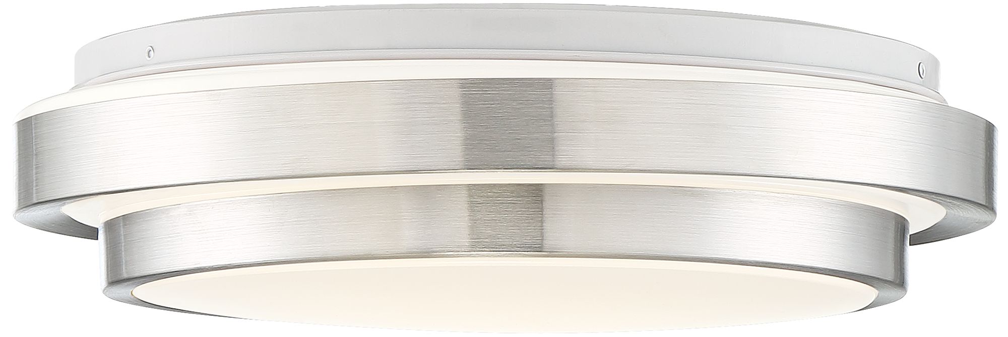 Image 4 Possini Euro Averson 13 1/2" Wide Double-Tier LED Modern Ceiling Light more views