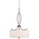 Possini Euro Azle 20" Wide Brushed Nickel Pendant Light