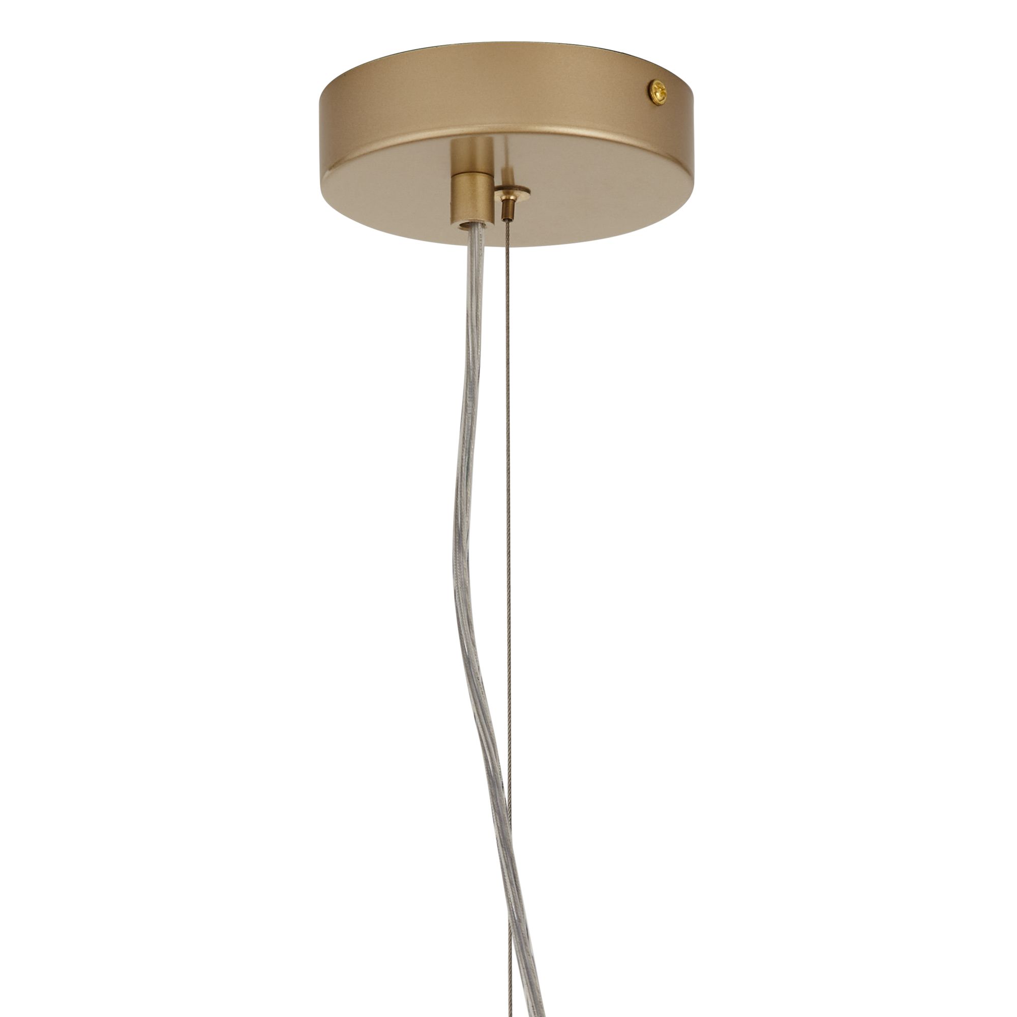 Watch A Video About the Possini Euro Baldwin Gold 6-Light Pendant