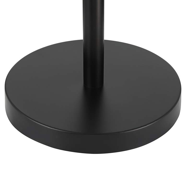 Image 6 Possini Euro Ballard 72" Black Torchiere Floor Lamp with Side Lights more views