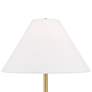 5_Possini Euro Bamba 61 3/4" High Black and Brass Modern Floor Lamp more views
