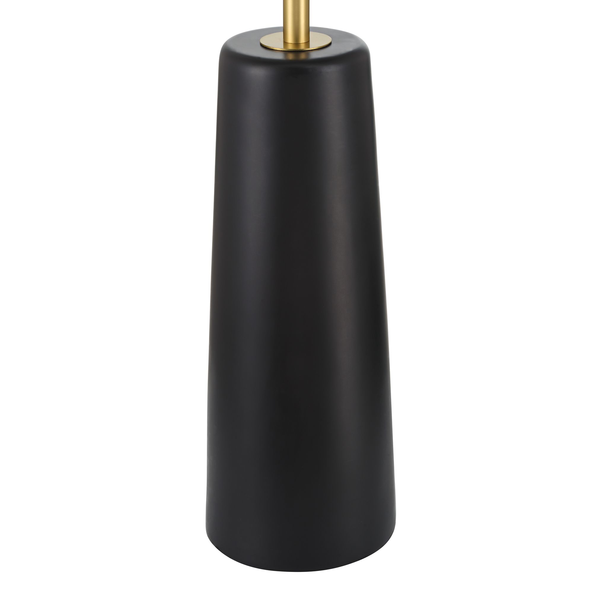 Watch A Video About the Possini Euro Bamba Black and Brass Modern Floor Lamp