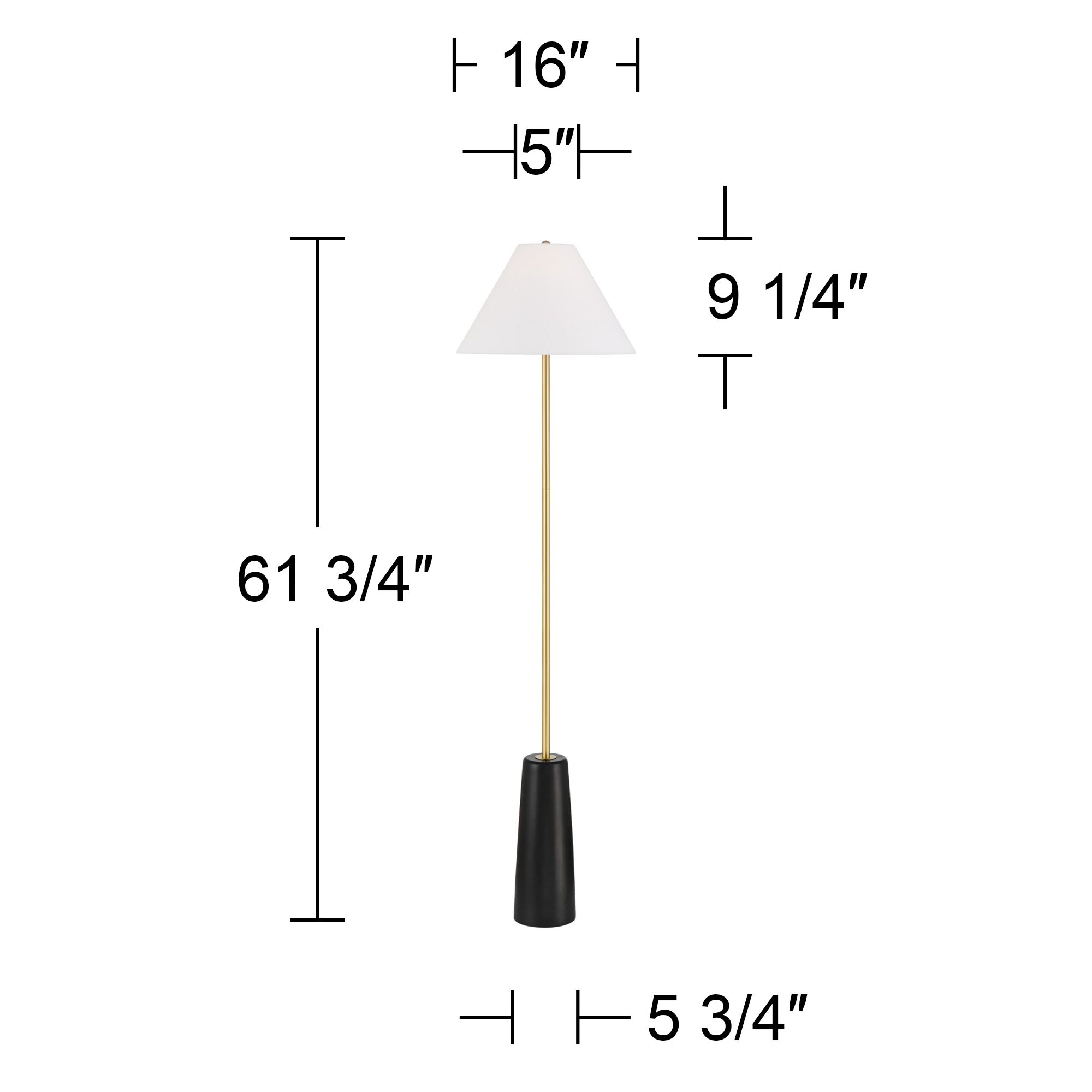 Watch A Video About the Possini Euro Bamba Black and Brass Modern Floor Lamp