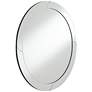 Possini Euro Bander 32" Round Segmented Modern Wall Mirror