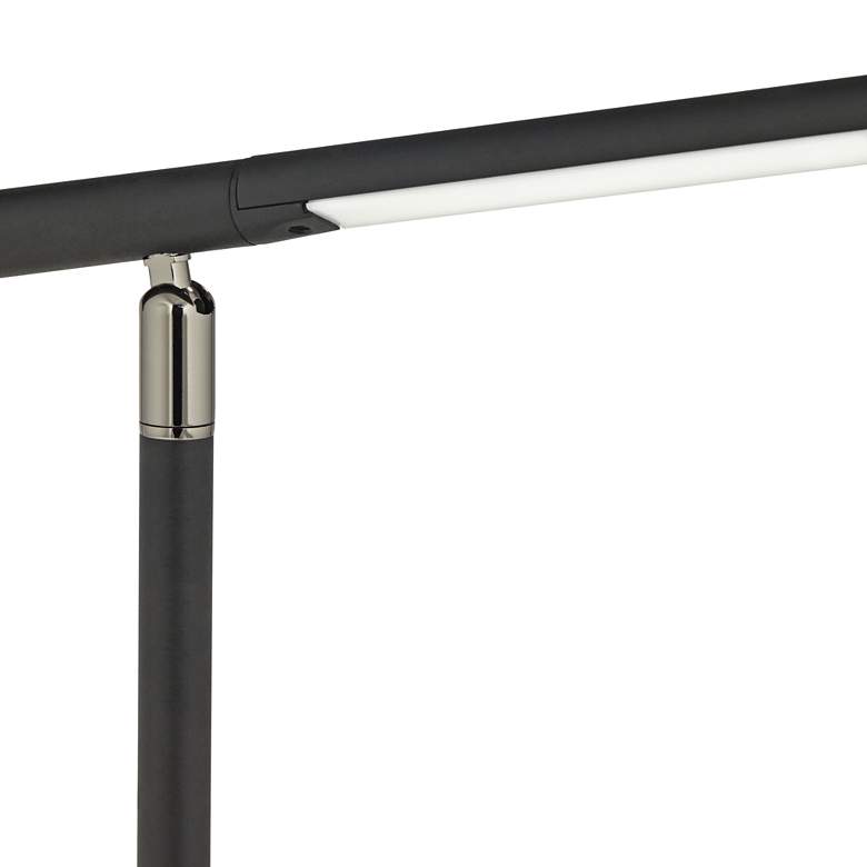 Image 5 Possini Euro Banner 28 1/2" High Black LED Sensor Desk Lamp with USB-C more views