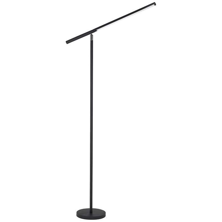 Image 2 Possini Euro Banner 65 1/2 inch High Black LED Sensor Floor Lamp
