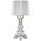 Possini Euro Baroque Silver Accent Table Lamp