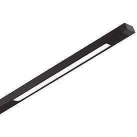 Image3 of Possini Euro Barrett Adjustable Height Anodized Black Modern LED Floor Lamp more views
