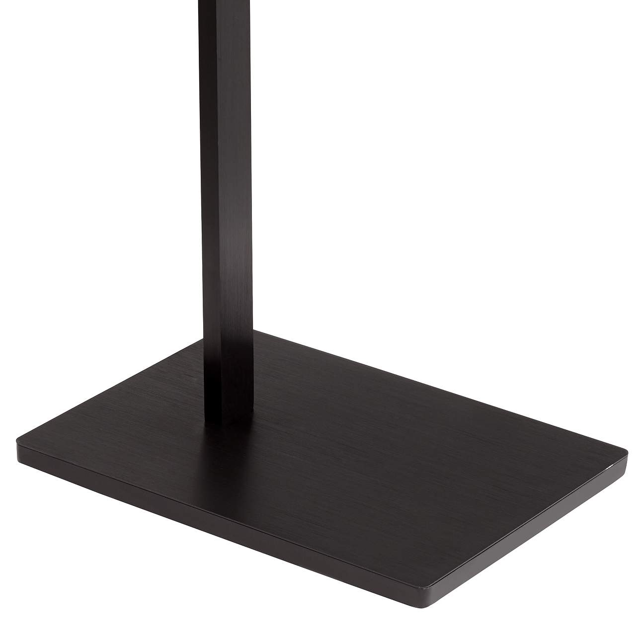 Possini Euro Barrett Anodized Black Finish Modern LED Floor Lamp ...