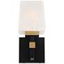 Possini Euro Beauregard Wall Sconce Set with Uttermost Segundo Wall Mirror in scene