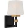 Possini Euro Beauregard Wall Sconce Set with Uttermost Segundo Wall Mirror in scene