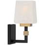 Possini Euro Beauregard Wall Sconce Set with Uttermost Segundo Wall Mirror in scene