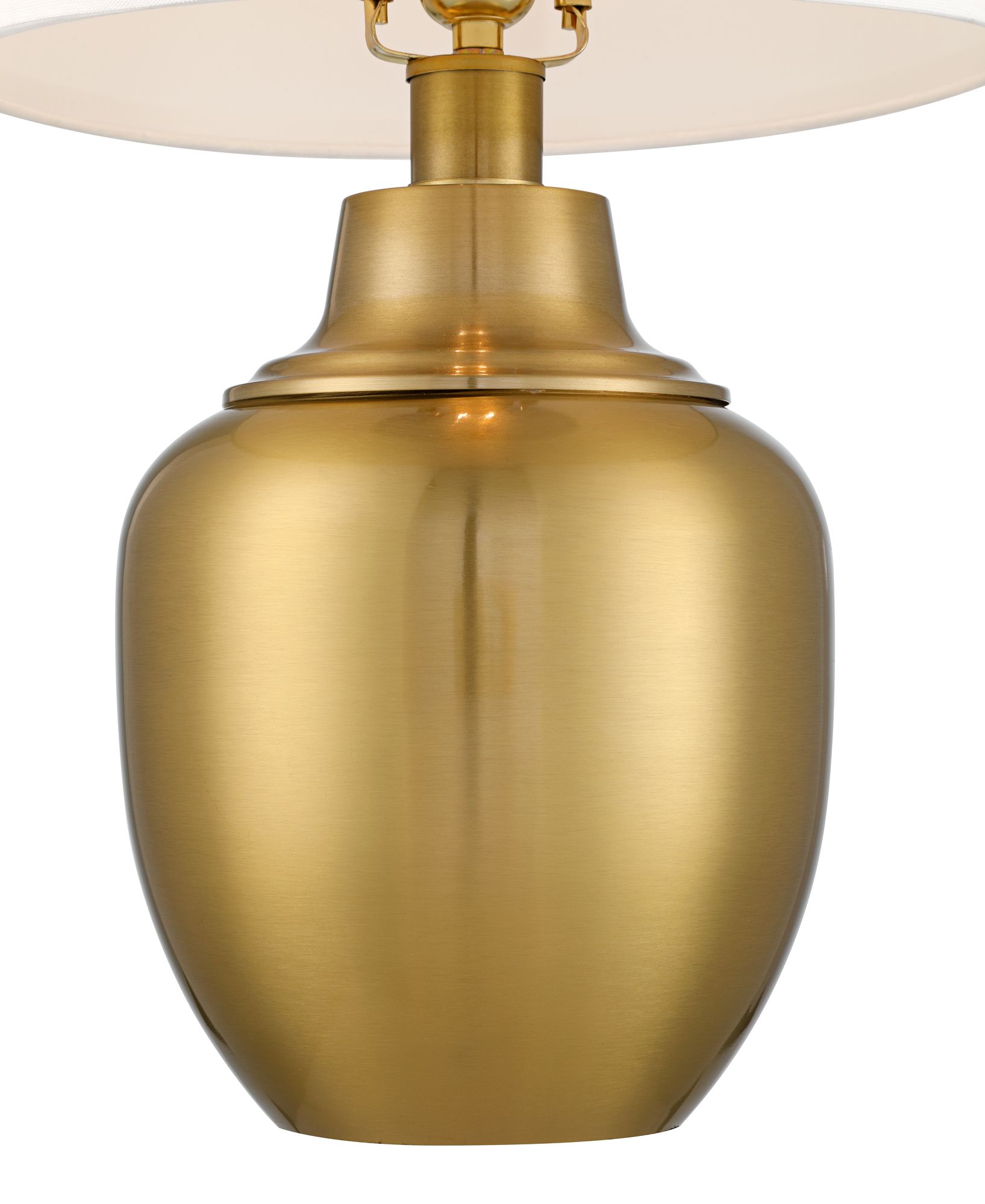 Image 5 Possini Euro Becca 22" High Urn Brass Finish Table Lamps Set of 2 more views