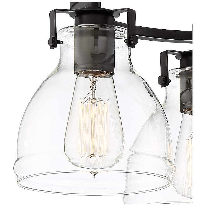 Image 3 Possini Euro Bellis 14 1/2" Wide 3-Light Ceiling Light more views