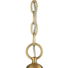 Image5 of Possini Euro Bellis 24 1/2" Wide 5-Light Soft Gold Ring Chandelier more views