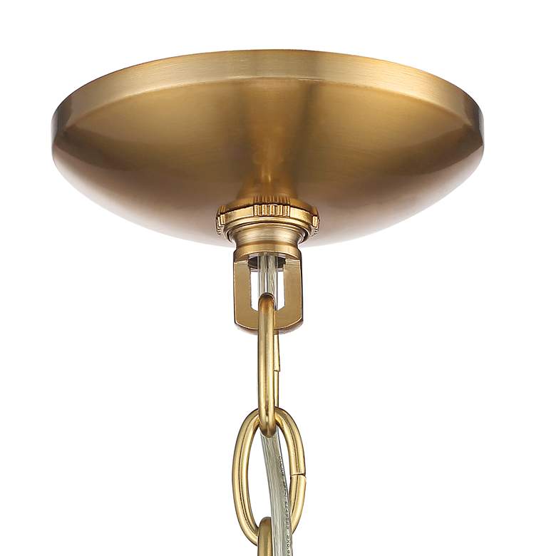 Image 6 Possini Euro Bellis 24 1/2 inch Wide 5-Light Soft Gold Ring Chandelier more views