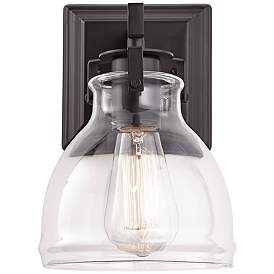Image5 of Possini Euro Bellis 9 1/2" High Bronze Wall Sconce more views