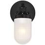 4_Possini Euro Bendarra 10 3/4" High Black Wall Sconce more views