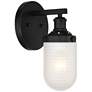 5_Possini Euro Bendarra 10 3/4" High Black Wall Sconce more views