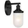6_Possini Euro Bendarra 10 3/4" High Black Wall Sconce more views