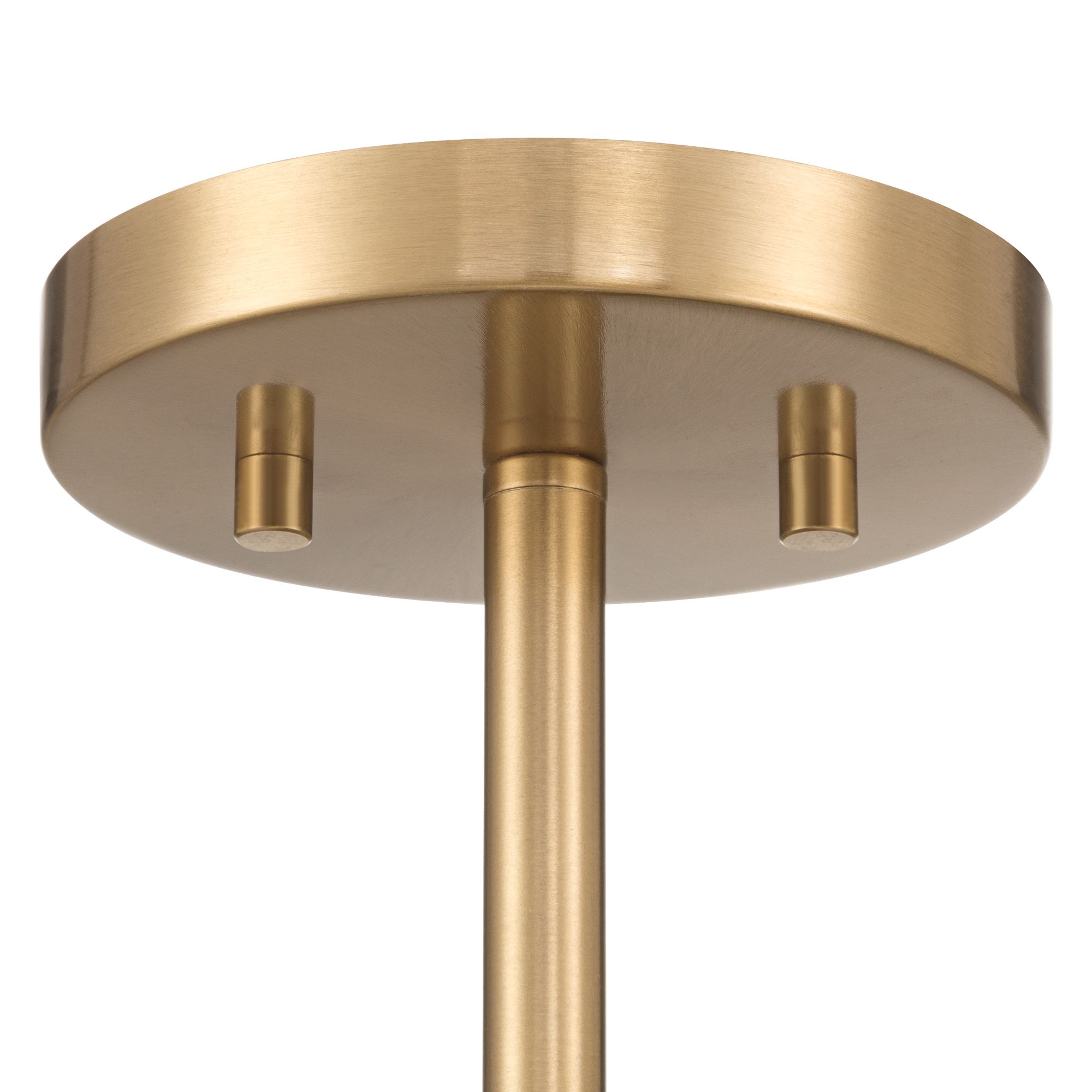 Image 5 Possini Euro Bernado 14"W Warm Brass and Ribbed Glass Ceiling Light more views