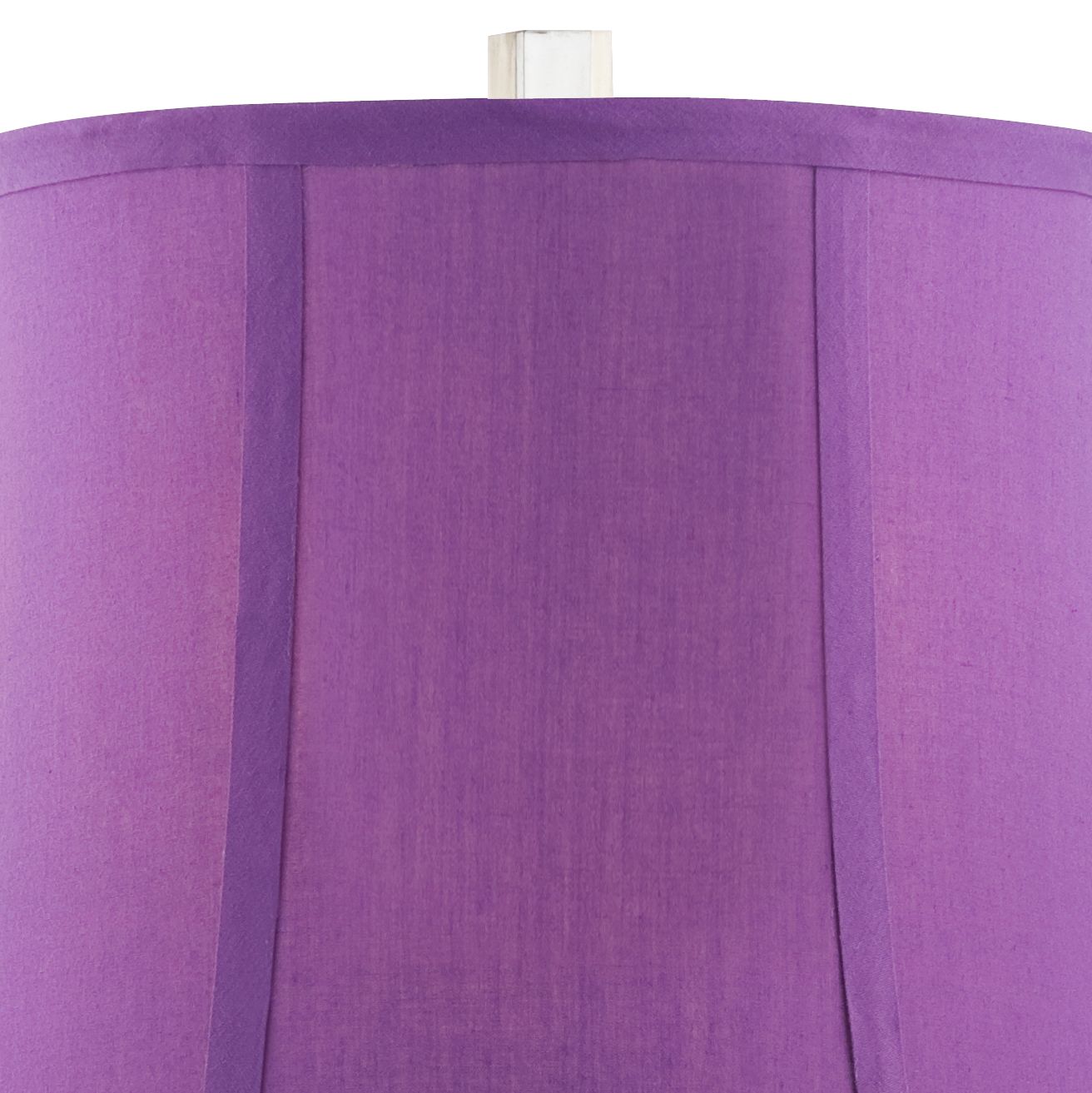 Image 3 Possini Euro Bijoux Modern 25 1/2" High Purple Table Lamps Set of 2 more views