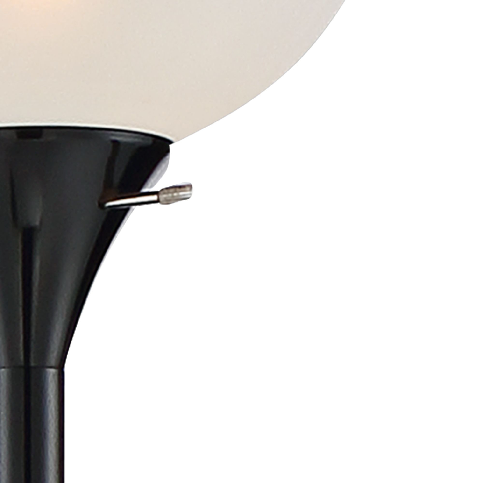 Image 3 Possini Euro Bingham 71 1/2" Black Tree Torchiere 3-Light Floor Lamp more views
