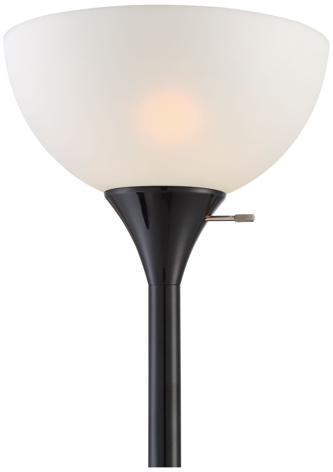 Image 4 Possini Euro Bingham 71 1/2" Black Tree Torchiere 3-Light Floor Lamp more views