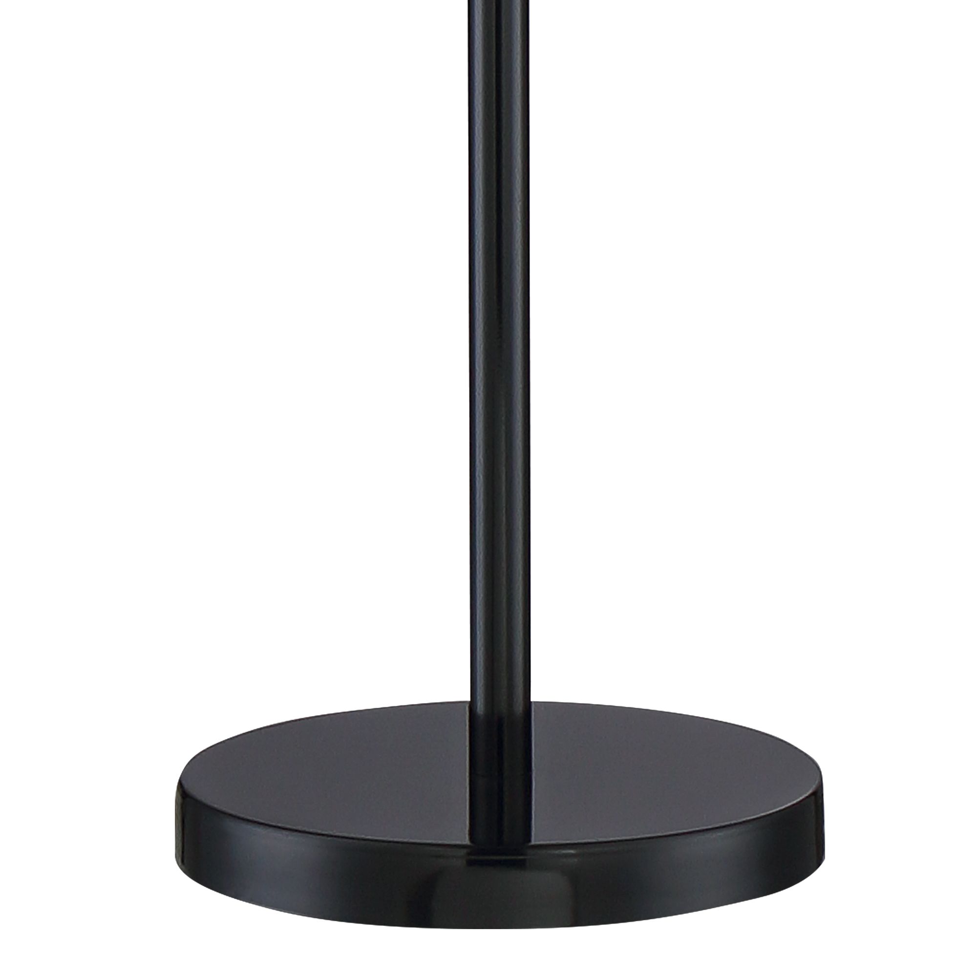 Image 7 Possini Euro Bingham 71 1/2" Black Tree Torchiere 3-Light Floor Lamp more views