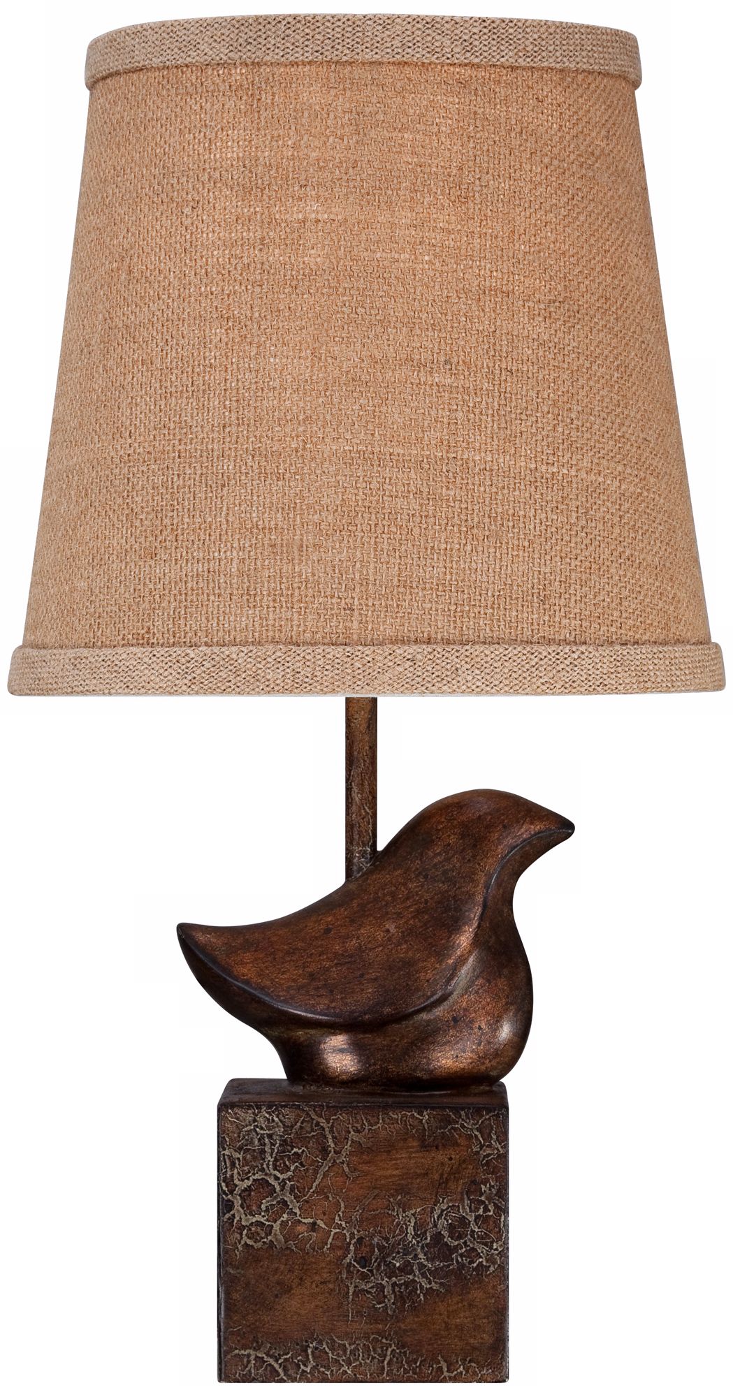 Image 5 Possini Euro Bird Moderne 15 1/2" Crackle Finish Small Accent Lamp more views