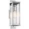 Possini Euro Bixler 15"H Stainless Steel Outdoor Wall Light