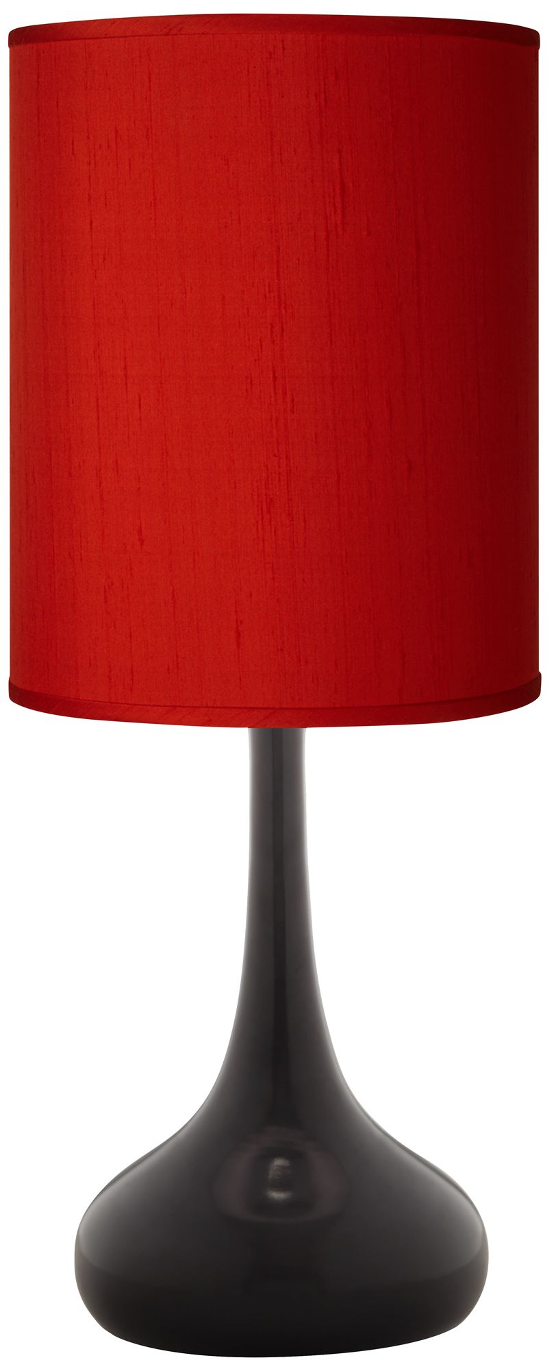 red black lamp