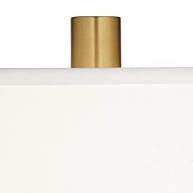 Image3 of Possini Euro Blake 30 1/2" Modern Glass Night Light Table Lamp more views