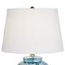Watch A Video About the Teal Temple Jar Ceramic Table Lamp
