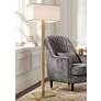 1_Possini Euro Bolivar 72" Oversized 2-Light Warm Gold Floor Lamp
