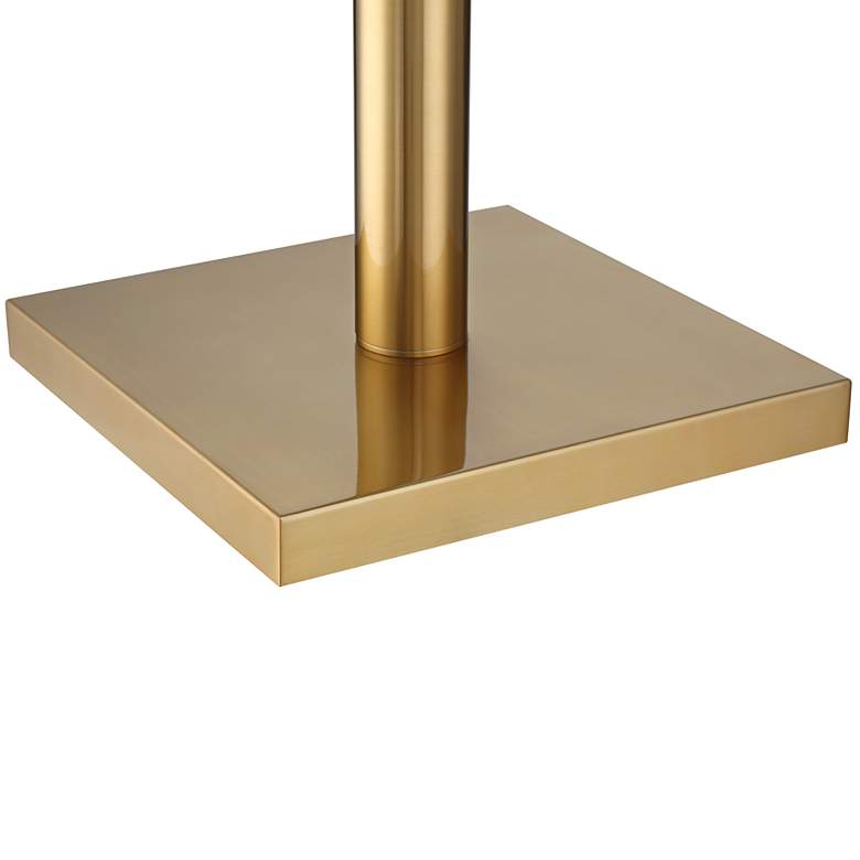 Image 5 Possini Euro Bolivar 72" Oversized 2-Light Warm Gold Floor Lamp more views