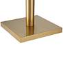 5_Possini Euro Bolivar 72" Oversized 2-Light Warm Gold Floor Lamp more views