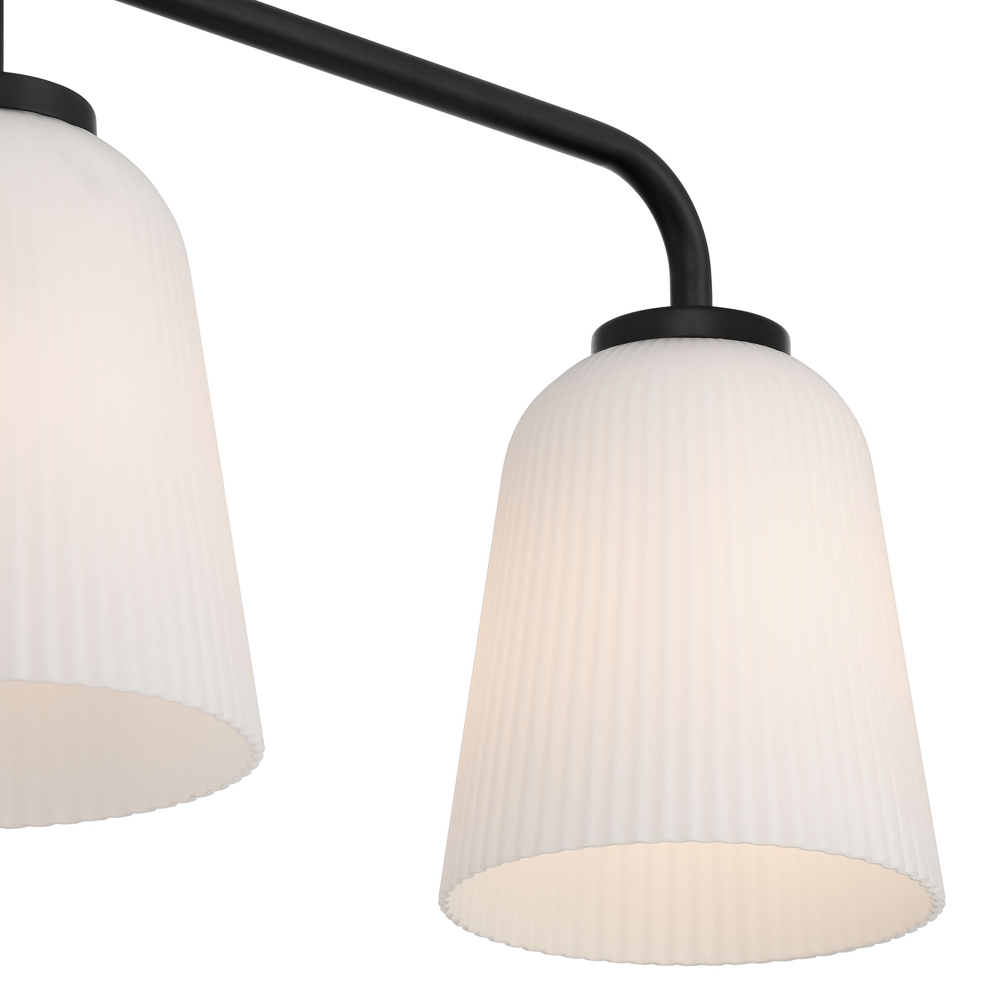 Image 2 Possini Euro Bouchard 24" Wide Black 3-Light Bath Vanity Light more views