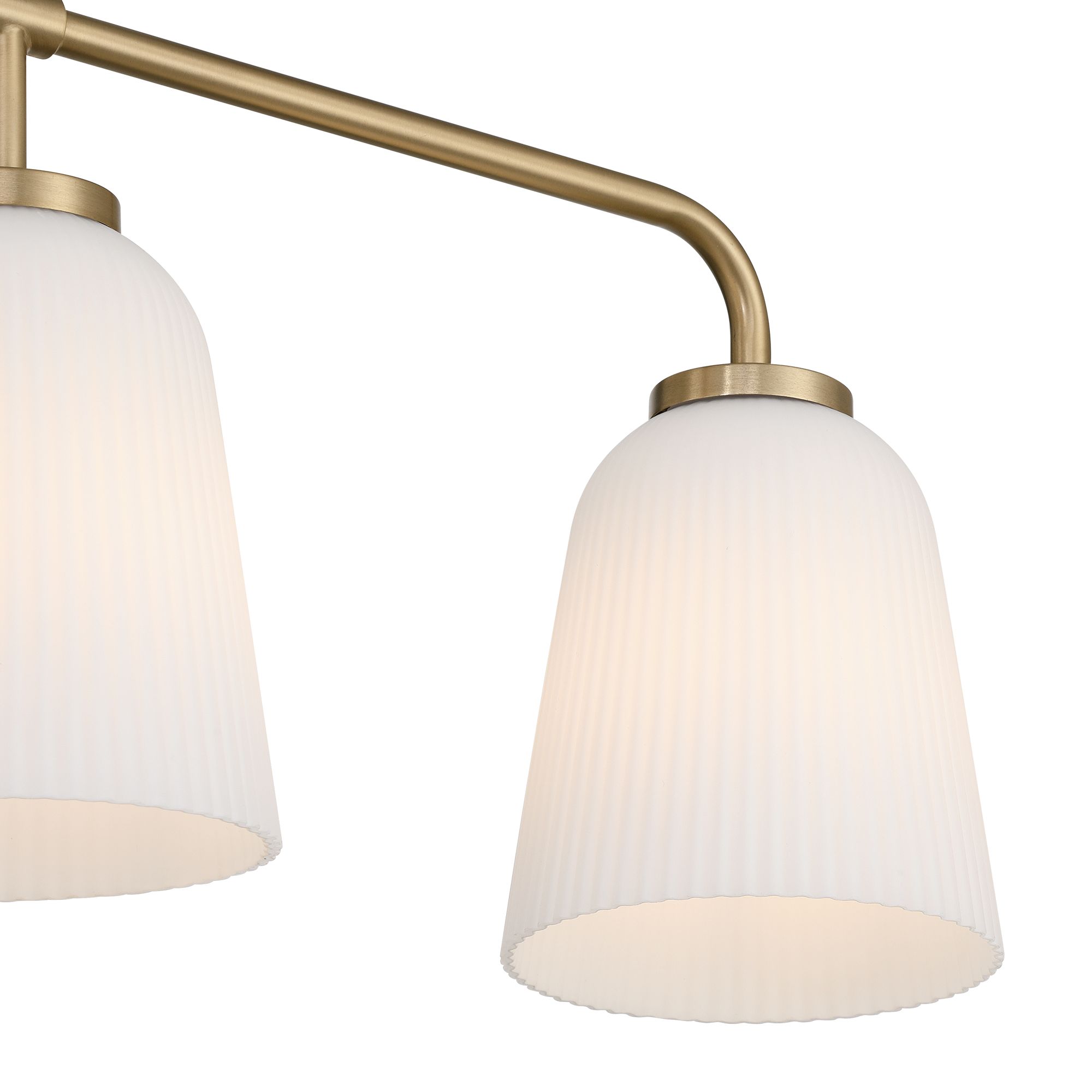 Image 3 Possini Euro Bouchard 24" Wide Satin Brass 3-Light Bath Vanity Light more views