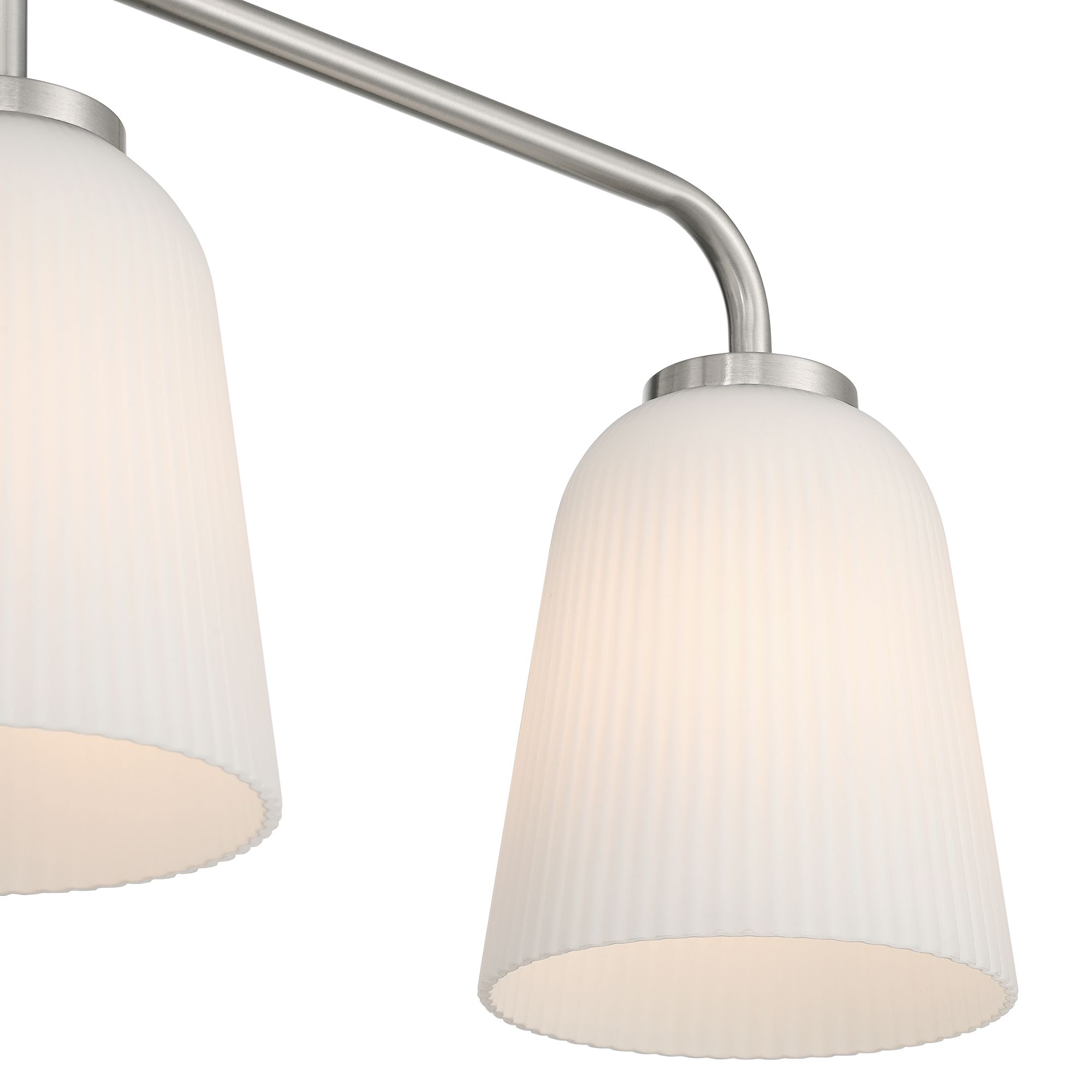 Image 3 Possini Euro Bouchard 24"W Brushed Nickel 3-Light Bath Vanity Light more views