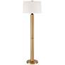 3_Possini Euro Boulevard 64 1/2" High Modern Warm Gold Floor Lamp