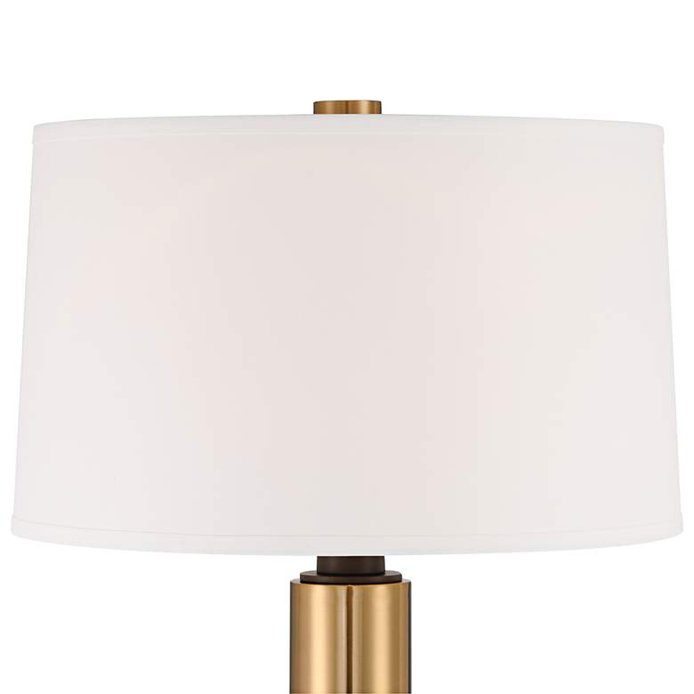 Image 4 Possini Euro Boulevard 64 1/2" High Modern Warm Gold Floor Lamp more views
