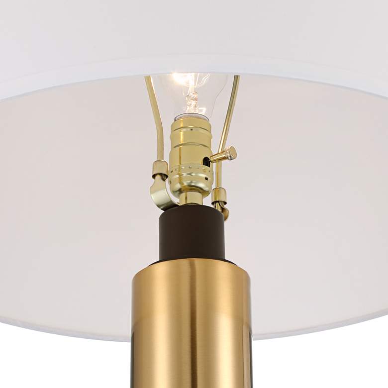 Image 5 Possini Euro Boulevard 64 1/2" High Modern Warm Gold Floor Lamp more views