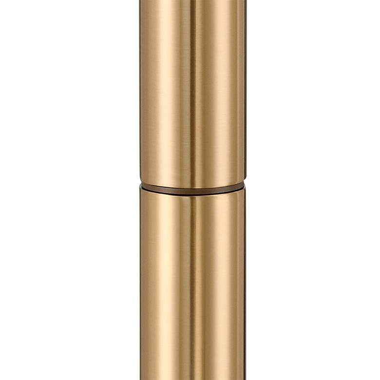 Image 7 Possini Euro Boulevard 64 1/2" High Modern Warm Gold Floor Lamp more views