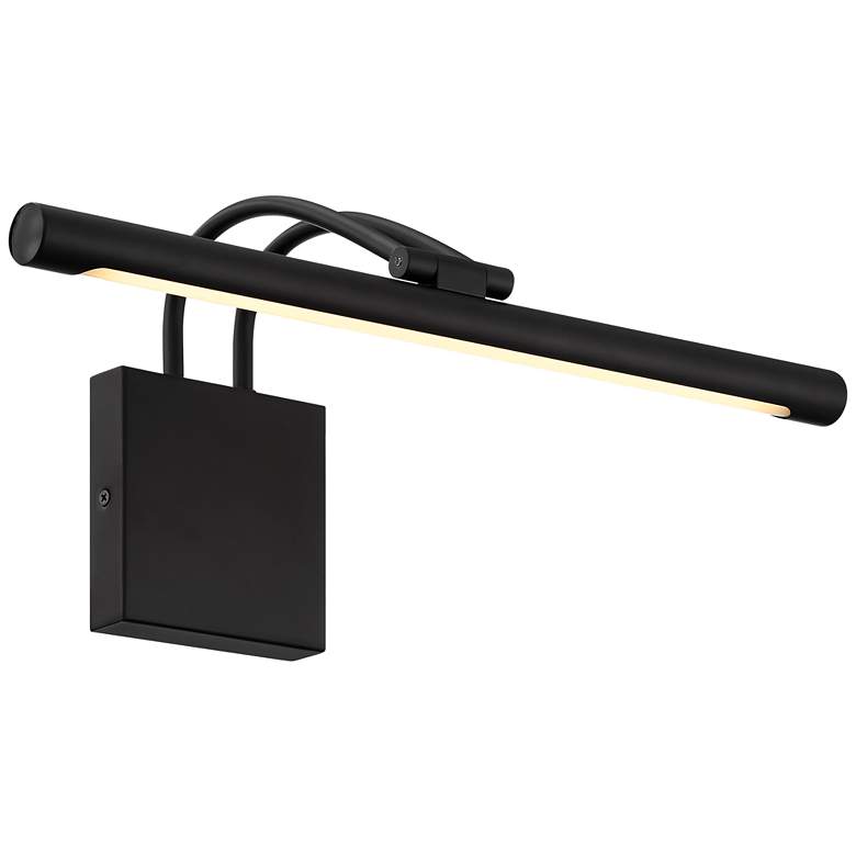 Image 6 Possini Euro Bourdain 17" Wide Black LED Picture Light more views