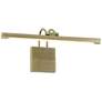 2_Possini Euro Bourdain 17" Wide Light Brass LED Picture Light